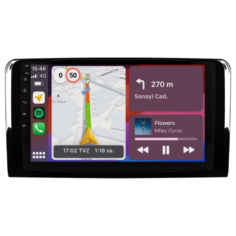 Mercedes ML164 Android Multimedya Sistemi CRV4848XP