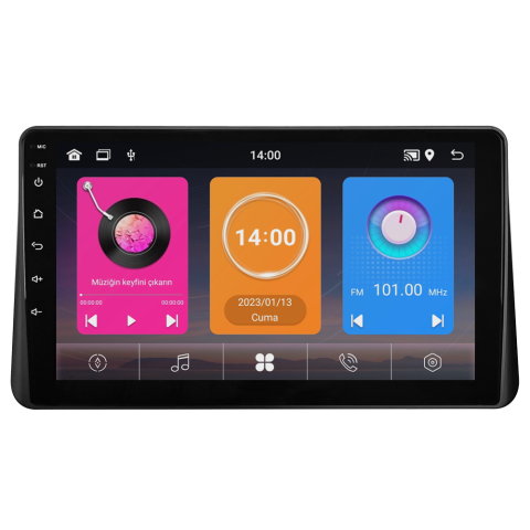 Ford Courier Android Multimedya Sistemi (2013-2024) CRV-4112XAA