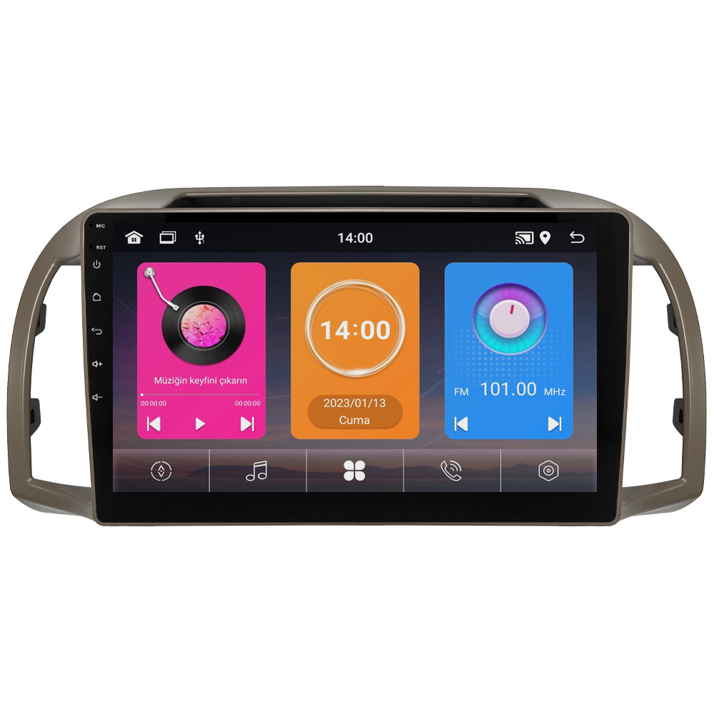 Nissan Micra Android Multimedya Sistemi (2002-2010) CRV-4762XAA