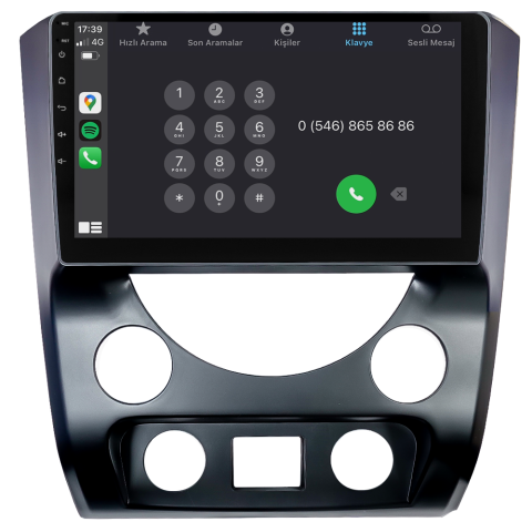 Ssangyong Rexton Android Multimedya Sistemi (2012-2015) CRV-4501XAA