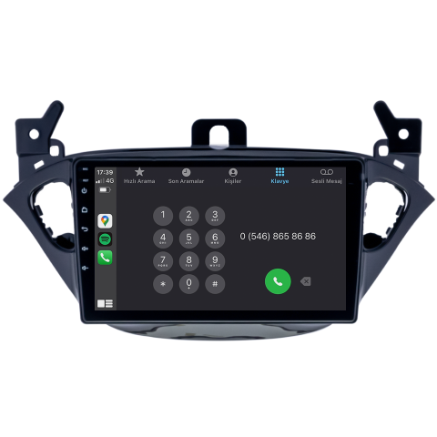 Opel Corsa E Android Multimedya Sistemi (2015-2019) CRV-4403XAA