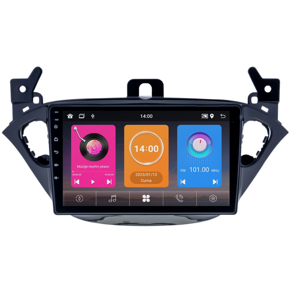 Opel Corsa E Android Multimedya Sistemi (2015-2019) CRV-4403XAA
