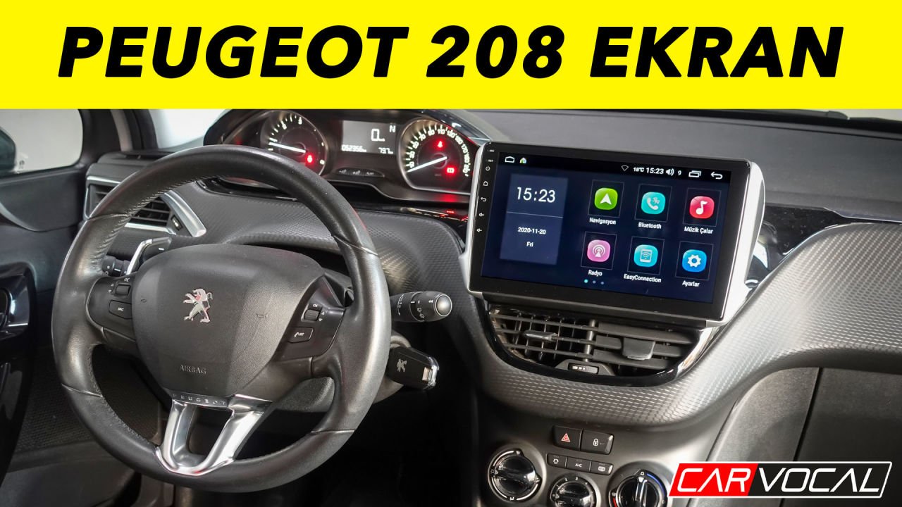 Peugeot 208 Multimedya Sistemi