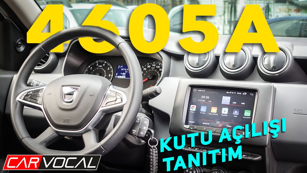CRV-4605A Dacia Uyumlu Multimedya Sistemi Tanıtımı
