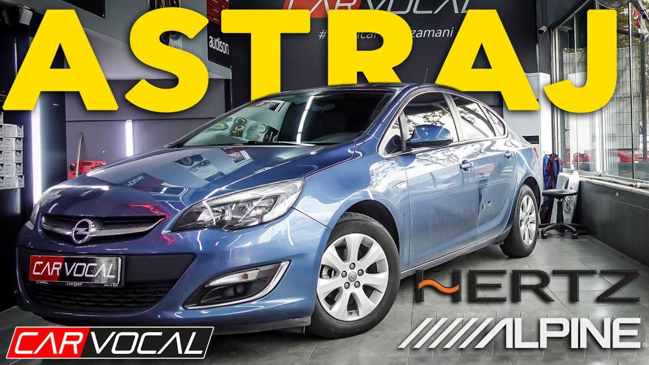 Opel Astra J Ses Sistemi Uygulaması