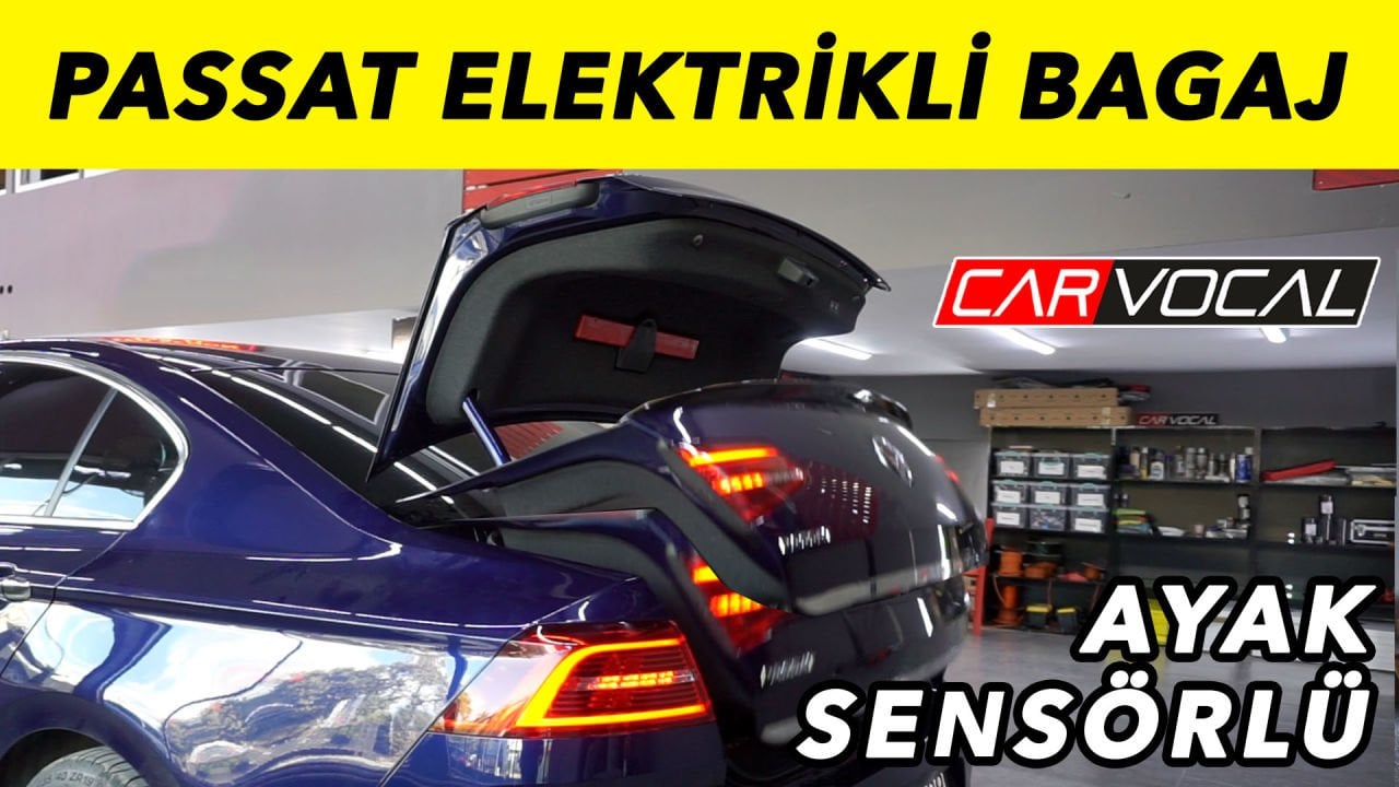 Volkswagen Passat Elektrikli Bagaj Sistemi