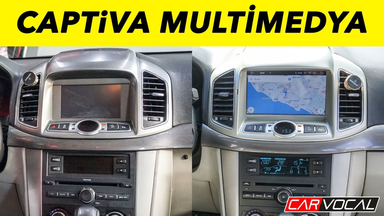 Chevrolet Captiva Multimedya Sistemi