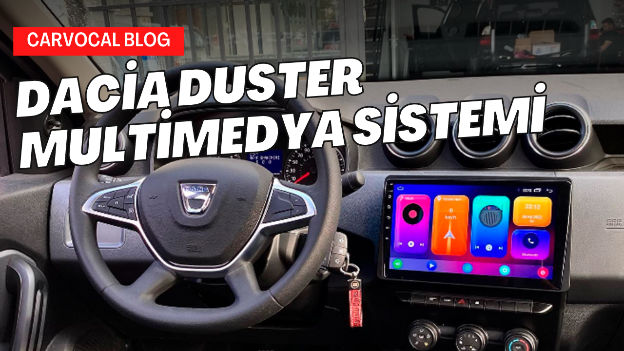CRV-4608RR Dacia Duster Android Multimedya Sistemi
