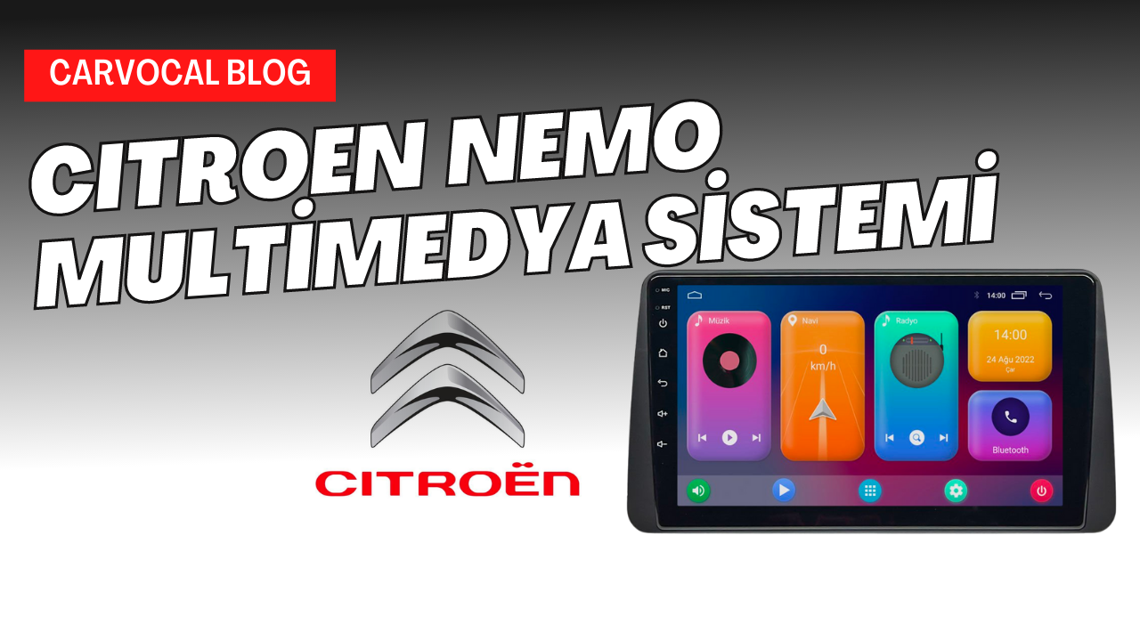 Citroen Nemo Android Multimedya Sistemi