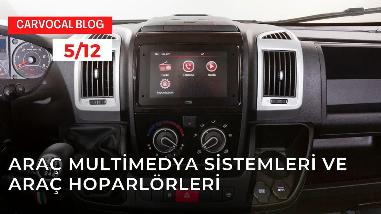 Araç Multimedya Sistemleri ve Araç Hoparlörleri