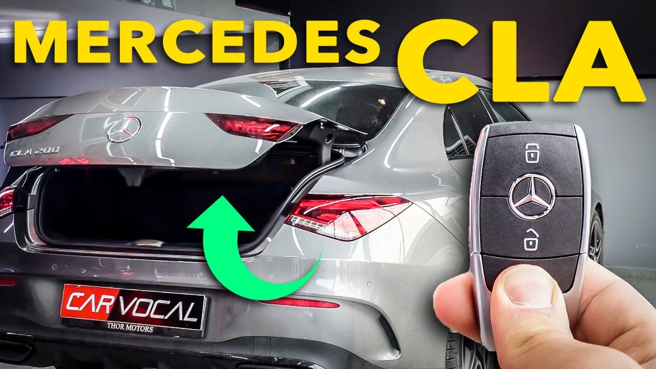 Mercedes CLA Elektrikli Otomatik Bagaj Sistemi