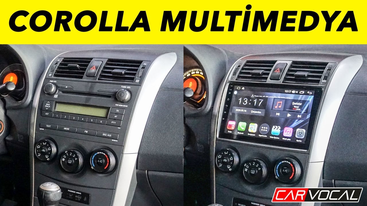 Toyota Corolla Multimedya Sistemi