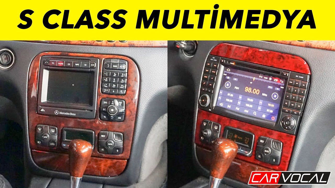 Mercedes S Class Multimedya Sistemi
