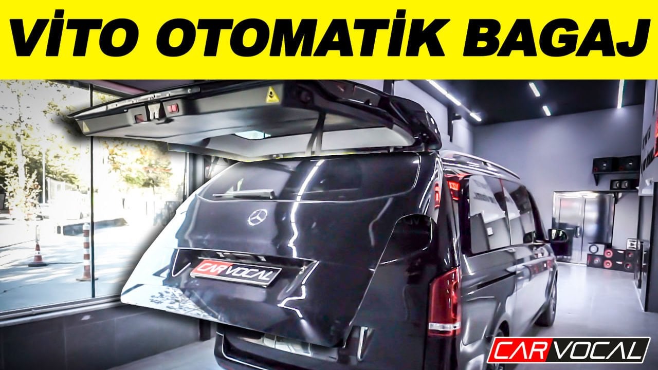 Mercedes Vito Elektrikli Bagaj Sistemi