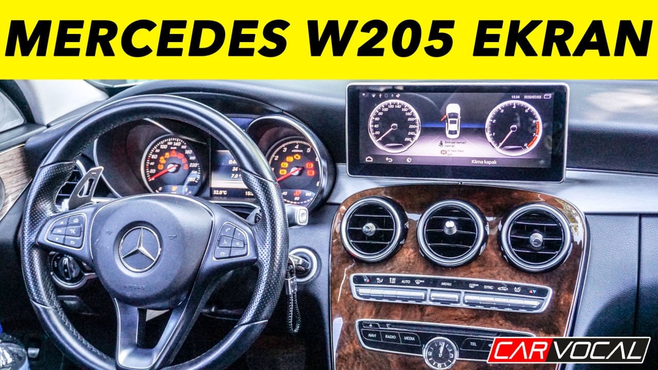 Mercedes W205 Multimedya Sistemi