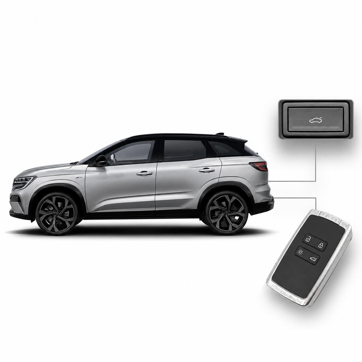 Renault Austral Elektrikli Bagaj Sistemi (2024-2026)