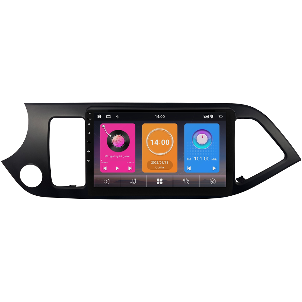 Kia Picanto Android Multimedya Sistemi (2011-2016) CRV-4870XAA