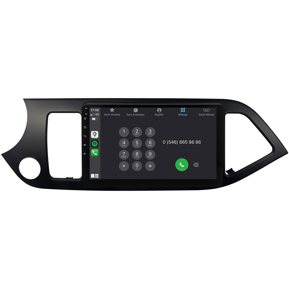 Kia Picanto Android Multimedya Sistemi (2011-2016) CRV-4870XR