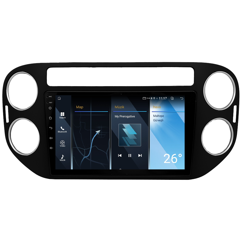 Volkswagen Tiguan Android Multimedya Sistemi (2008-2016) CRV-4581XA