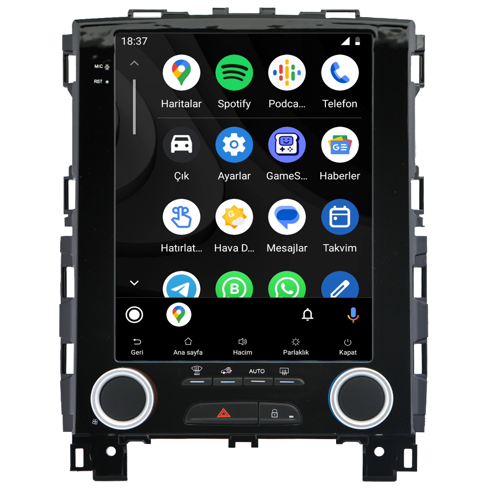 Renault Megane 4 Android Multimedya Sistemi (2016-2024)