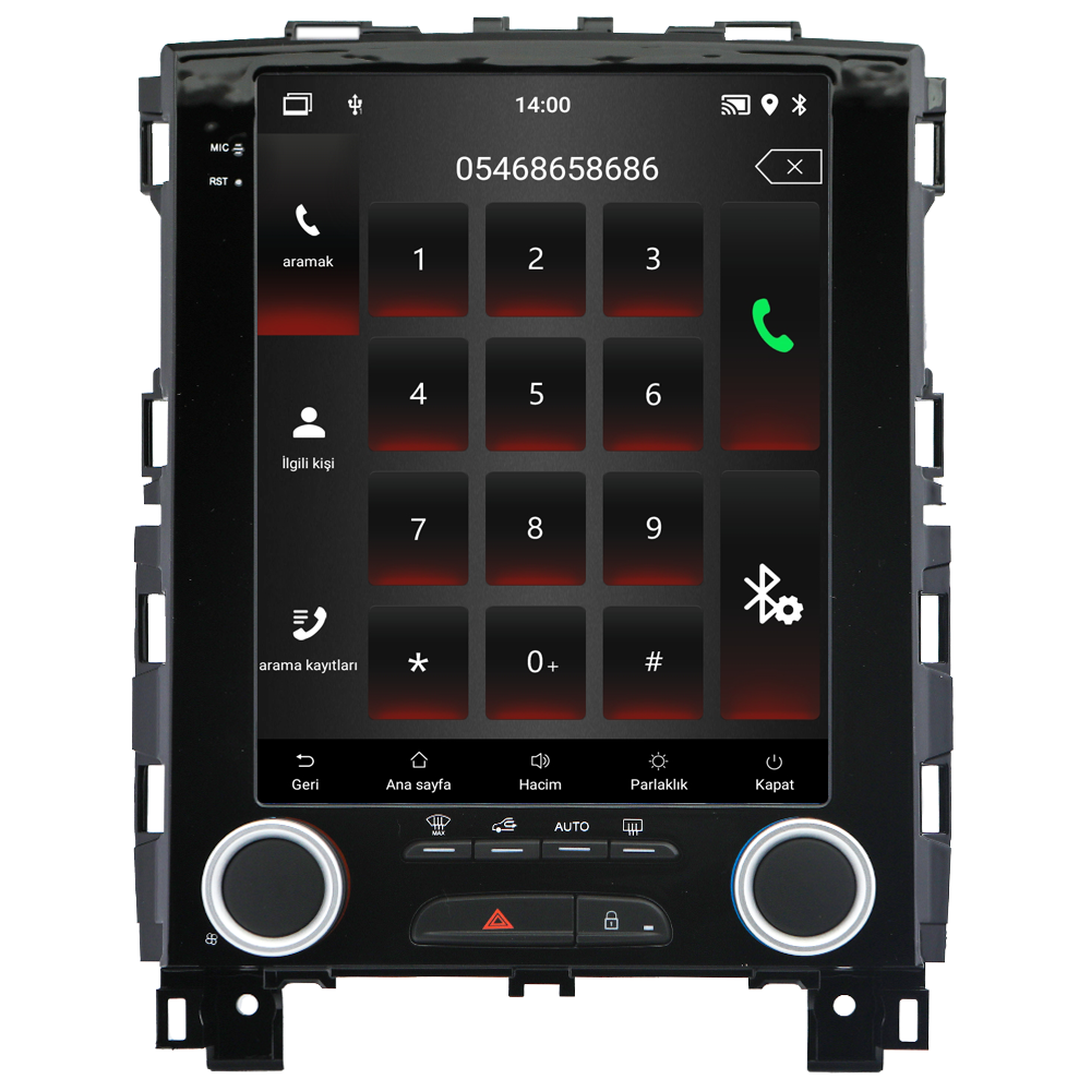 Renault Megane 4 Android Multimedya Sistemi (2016-2024)