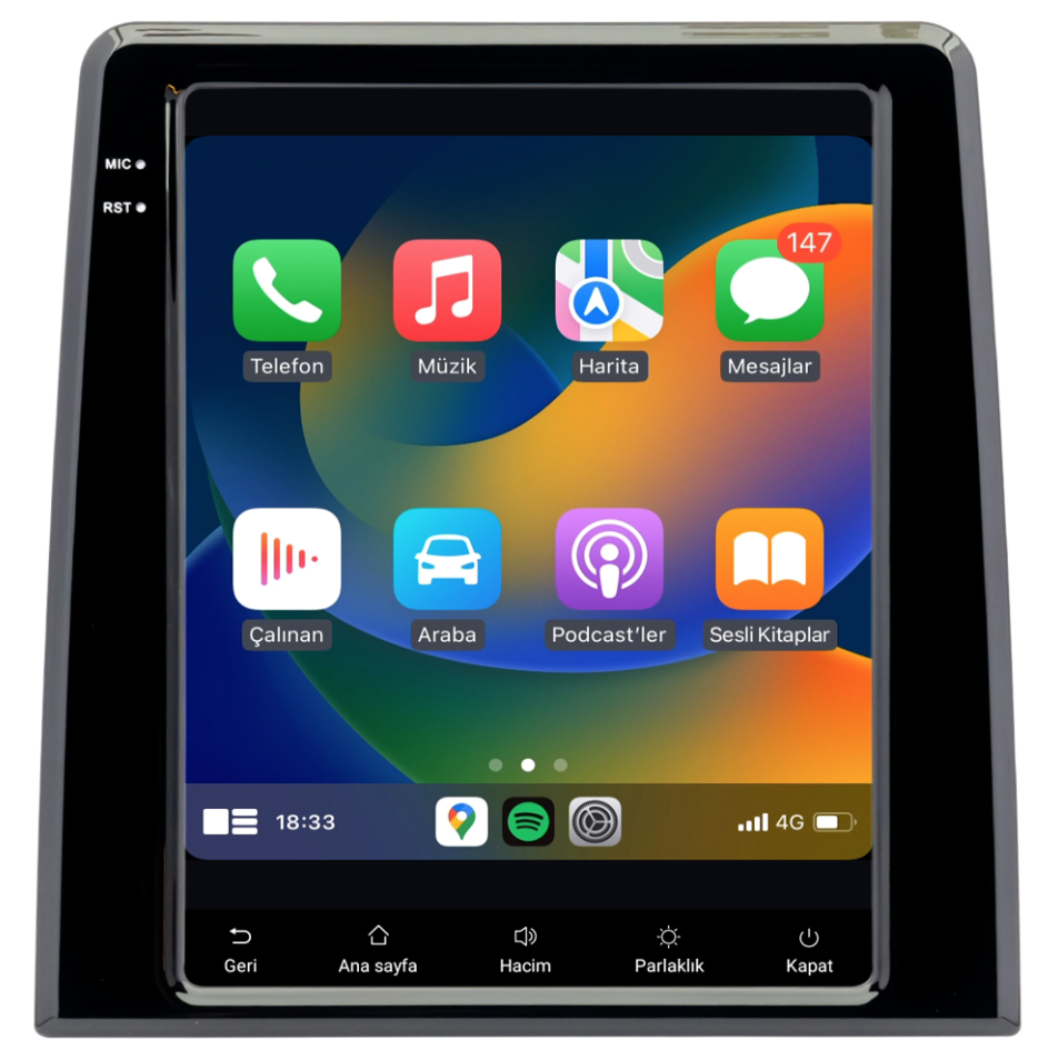 Renault Clio 5 Android Multimedya Sistemi (2020-2023) CRV-4449XAT