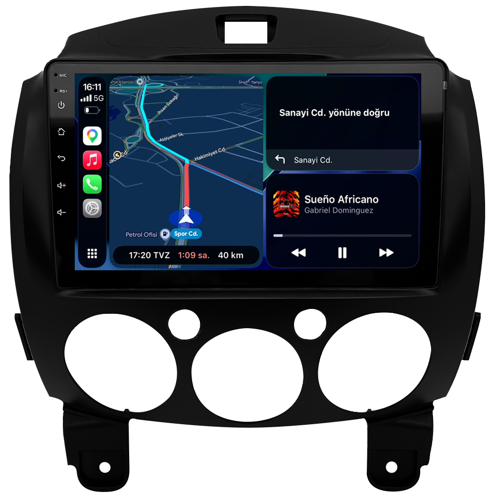 Mazda 2 Android Multimedya Sistemi (2008-2011) CRV-4594XA