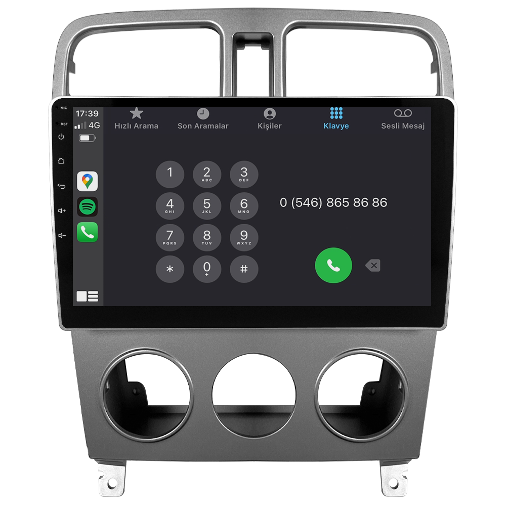 Subaru Forester Android Multimedya Sistemi (2004-2008) CRV-4872XD