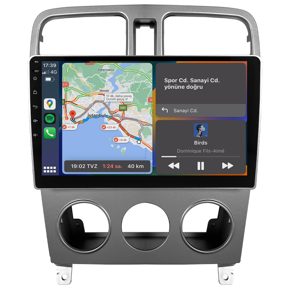 Subaru Forester Android Multimedya Sistemi (2004-2008) CRV-4872XD