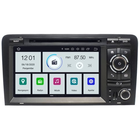 Audi A3 Android Multimedya Sistemi (2005-2012)