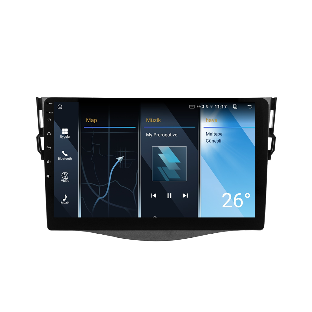 Toyota Rav4 Android Multimedya Sistemi (2006-2012) CRV-4549XA