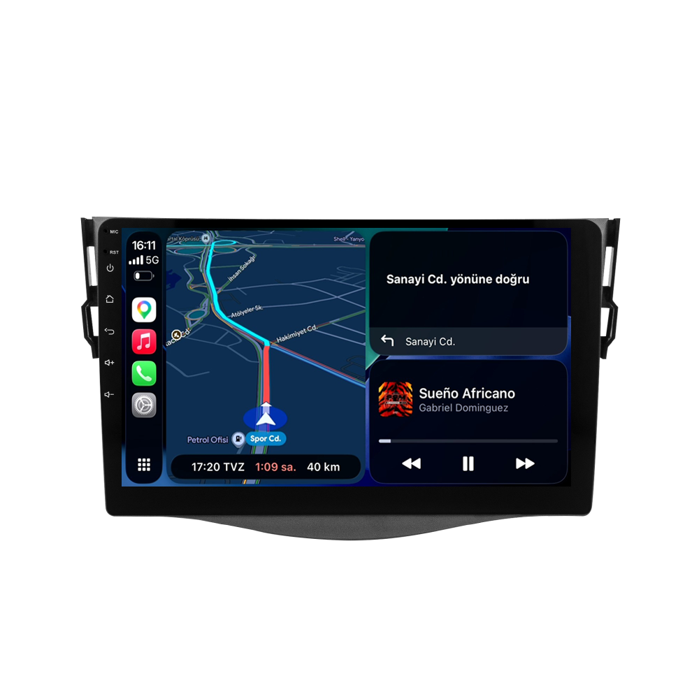 Toyota Rav4 Android Multimedya Sistemi (2006-2012) CRV-4549XA