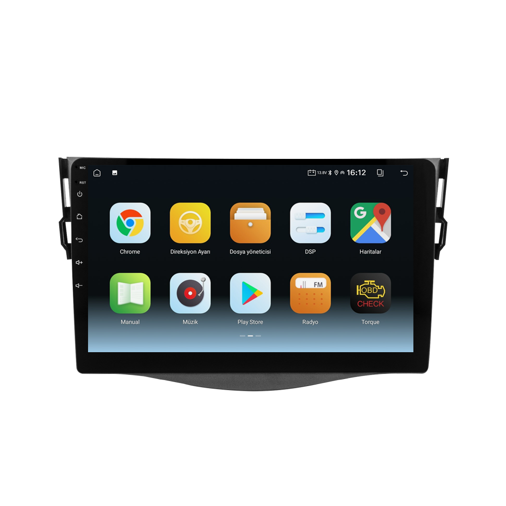 Toyota Rav4 Android Multimedya Sistemi (2006-2012) CRV-4549XA