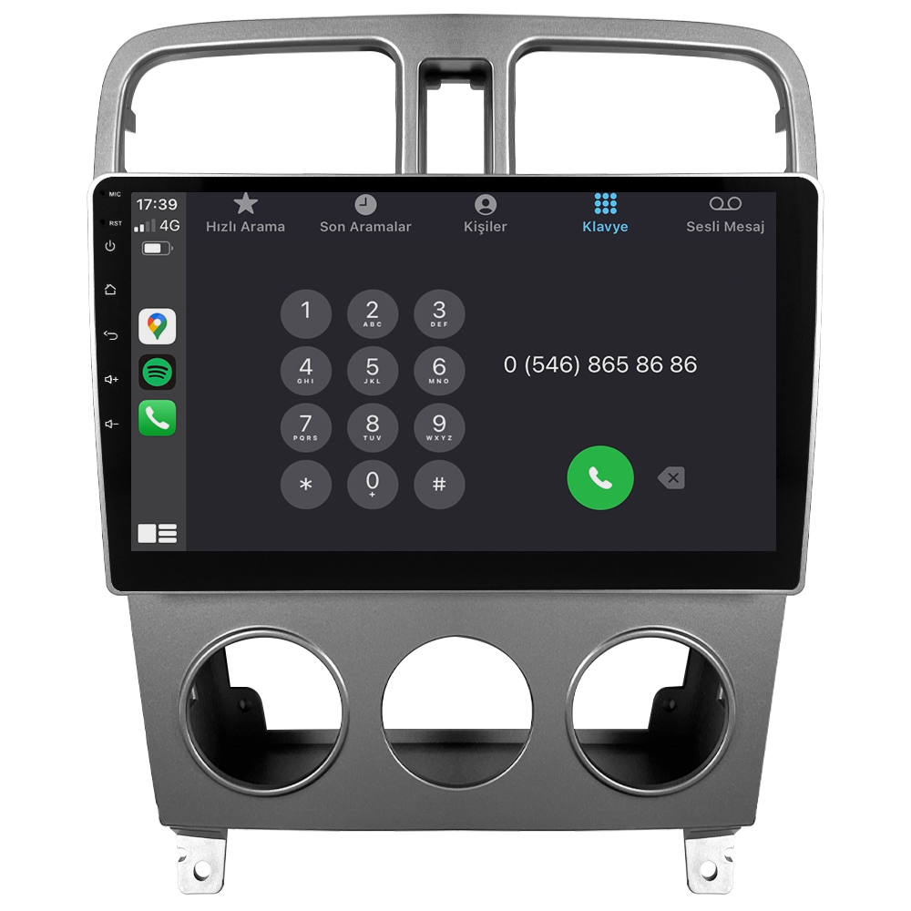 Subaru Forester Android Multimedya Sistemi (2004-2008) CRV-4872XR