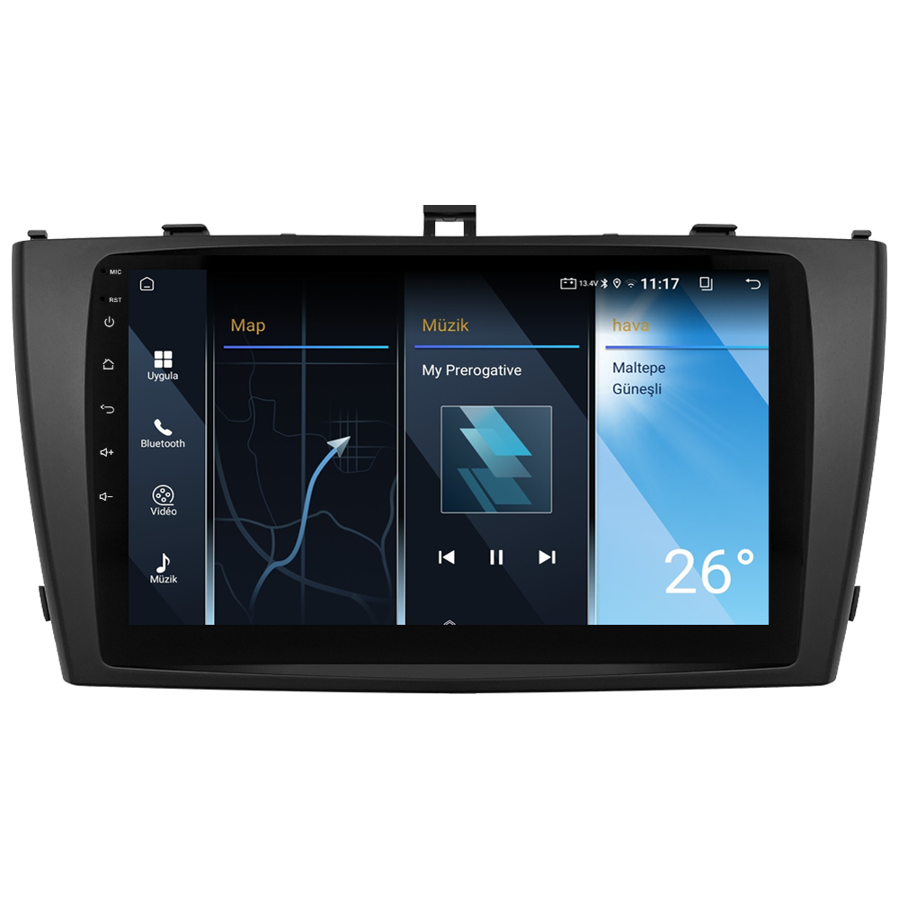 Toyota Avensis Android Multimedya Sistemi (2010-2014) CRV-4554XA