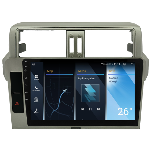 Toyota Prado Android Multimedya Sistemi (2014-2019) CRV-4555XA