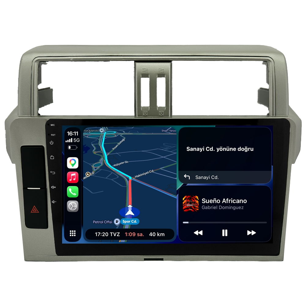 Toyota Prado Android Multimedya Sistemi (2014-2019) CRV-4555XA