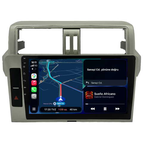 Toyota Prado Android Multimedya Sistemi (2014-2019) CRV-4555XA