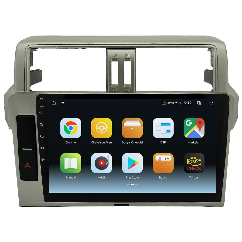 Toyota Prado Android Multimedya Sistemi (2014-2019) CRV-4555XA