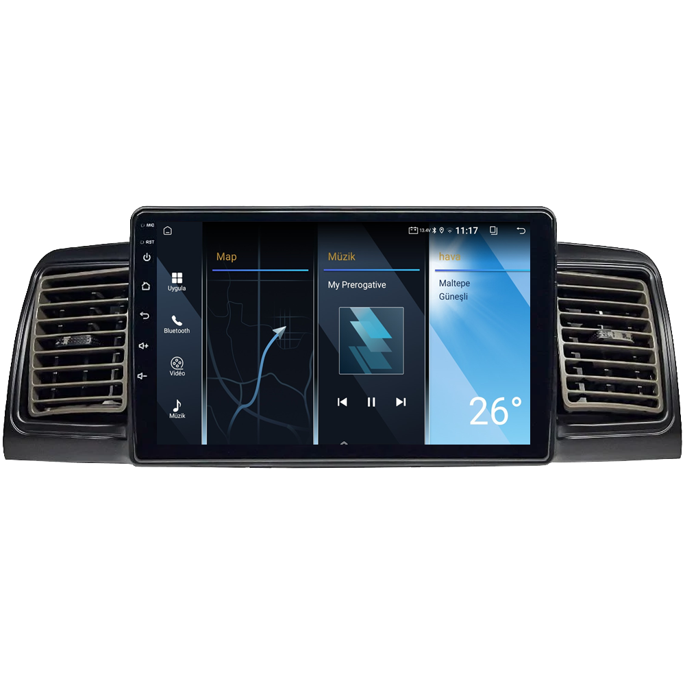 Toyota Corolla Android Multimedya Sistemi (2002-2006) CRV-4558XA