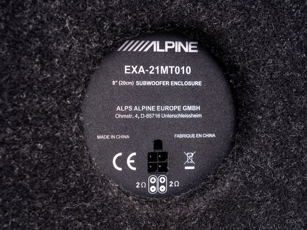 Alpine Mercedes-Benz Sprinter 907 / 910 için Kutulu Subwoofer