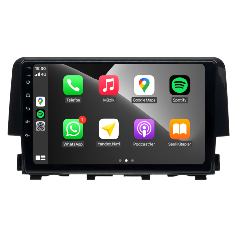 Honda Civic FC5 Android Multimedya Sistemi (2016-2021)