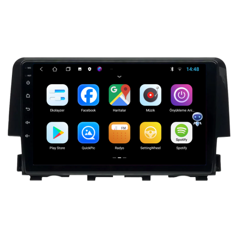 Honda Civic FC5 Android Multimedya Sistemi (2016-2021)