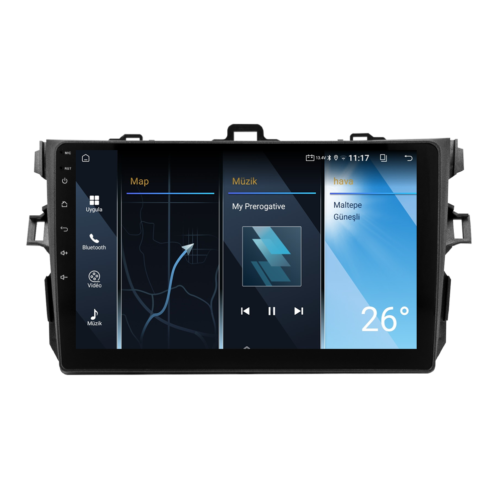 Toyota Corolla Android Multimedya Sistemi (2008-2012) CRV-4543XA