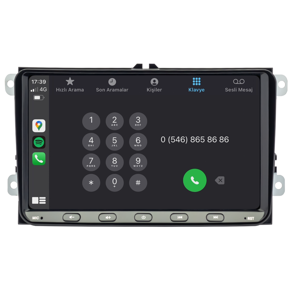 Volkswagen Caravelle Android Multimedya Sistemi (2010-2019) CRV-4580XDA