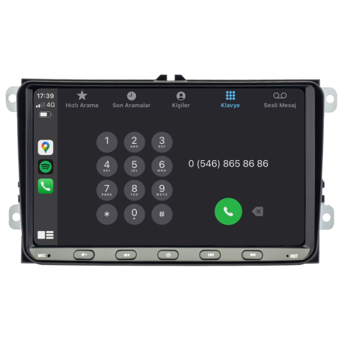 Volkswagen Caravelle Android Multimedya Sistemi (2010-2019) CRV-4580XDA
