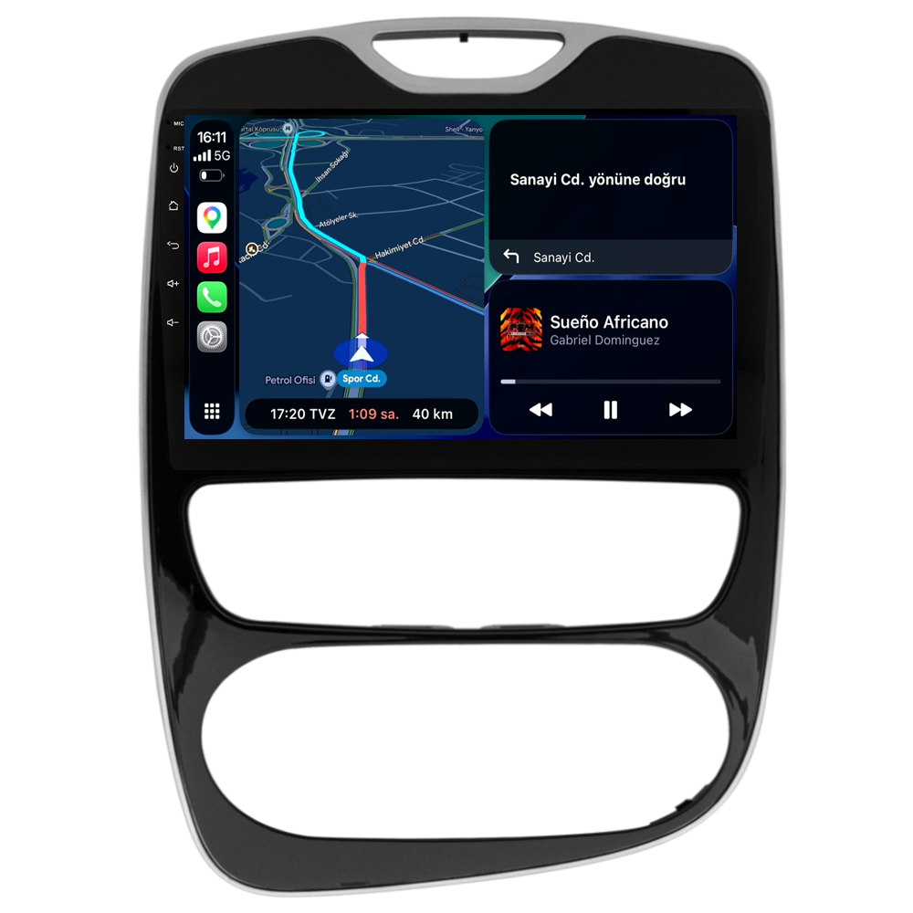 Renault Clio 4 Android Multimedya Sistemi (2017-2020) CRV-4452XA
