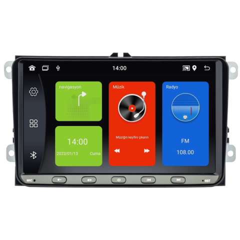 Volkswagen Jetta Android Multimedya Sistemi (2006-2018) CRV-4580XDA