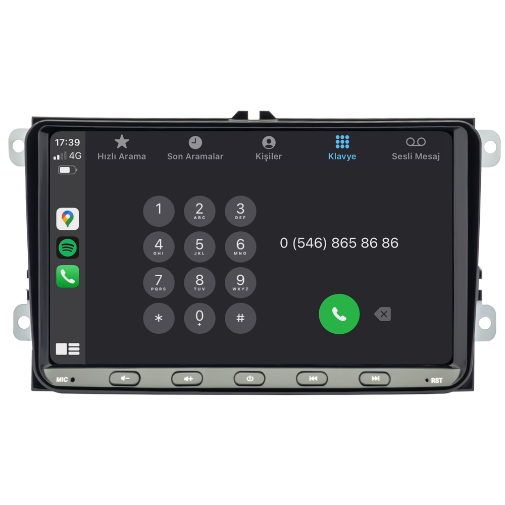 Volkswagen Jetta Android Multimedya Sistemi (2006-2018) CRV-4580XDA