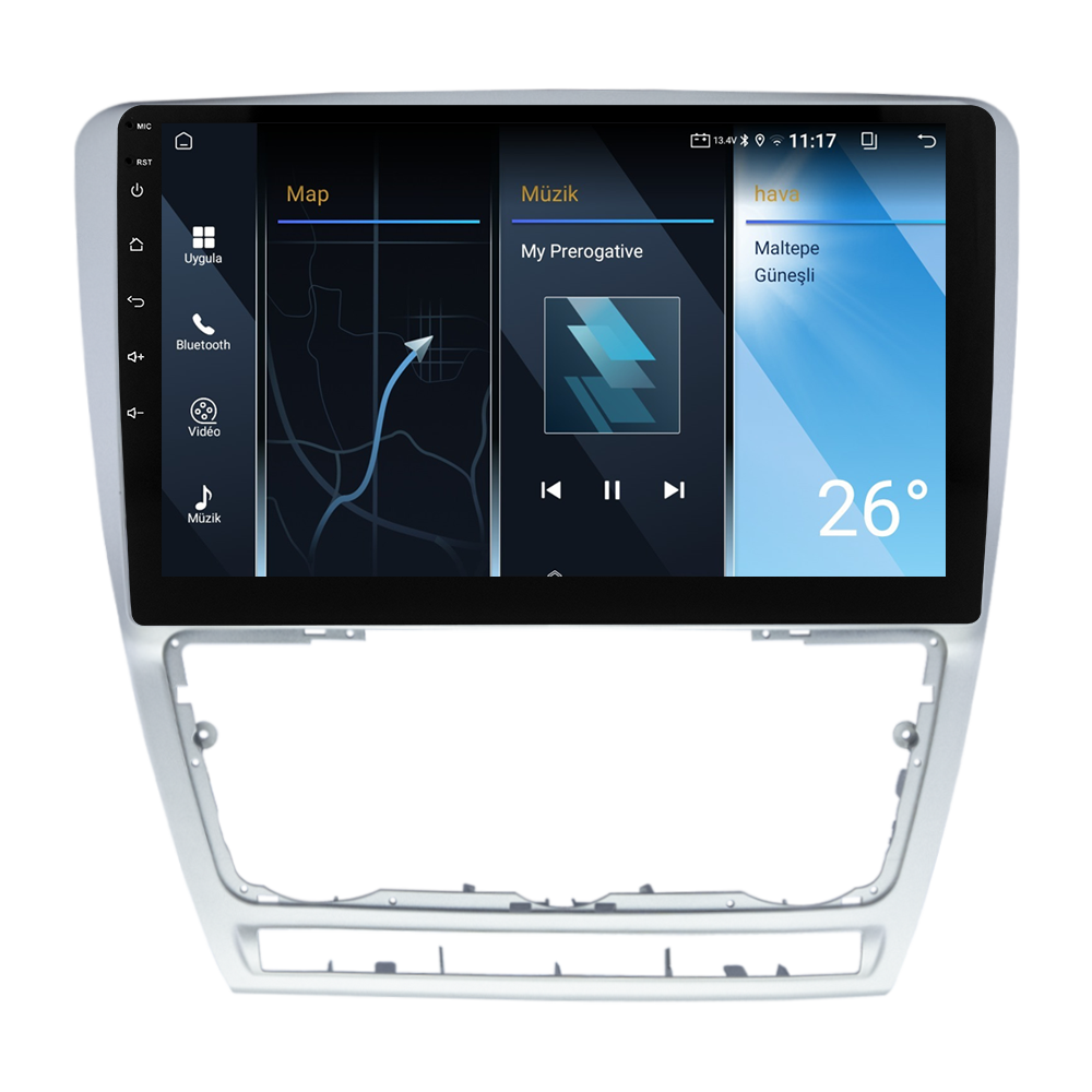 Skoda Octavia Android Multimedya Sistemi (2008-2012) CRV-4481XA